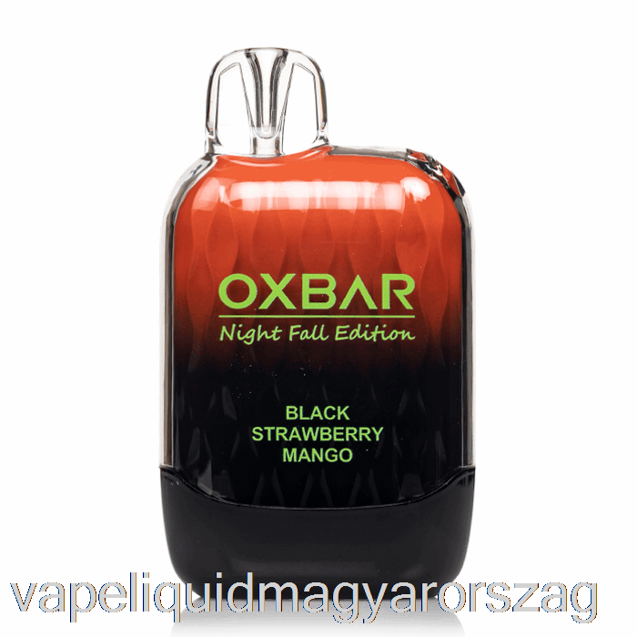 Oxbar G8000 Eldobható Fekete Eper Mangó Vape Toll